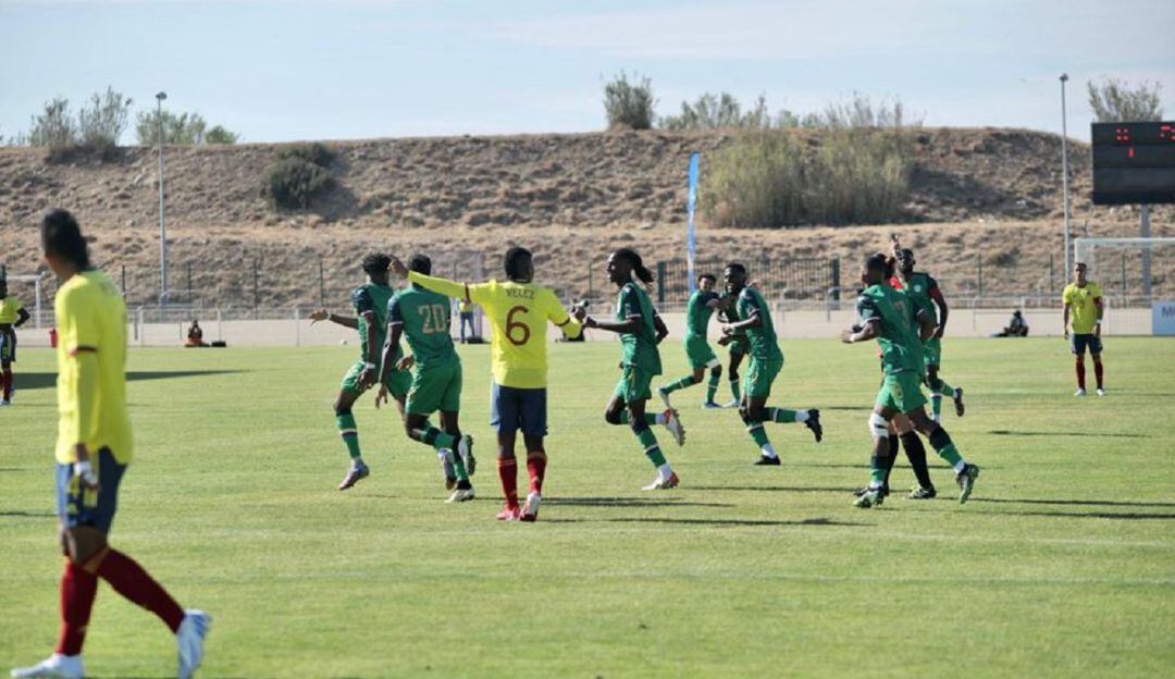 Colombia cayó en penales ante Comoras en su debut en Maurice Revello
