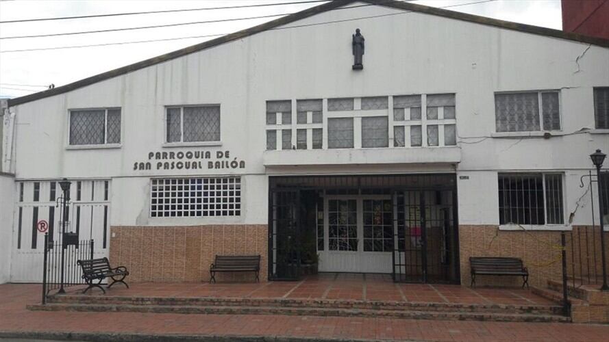Parroquia de San Pascual Bailón de Bogotá. Foto: La Wcon Julio Sánchez Cristo