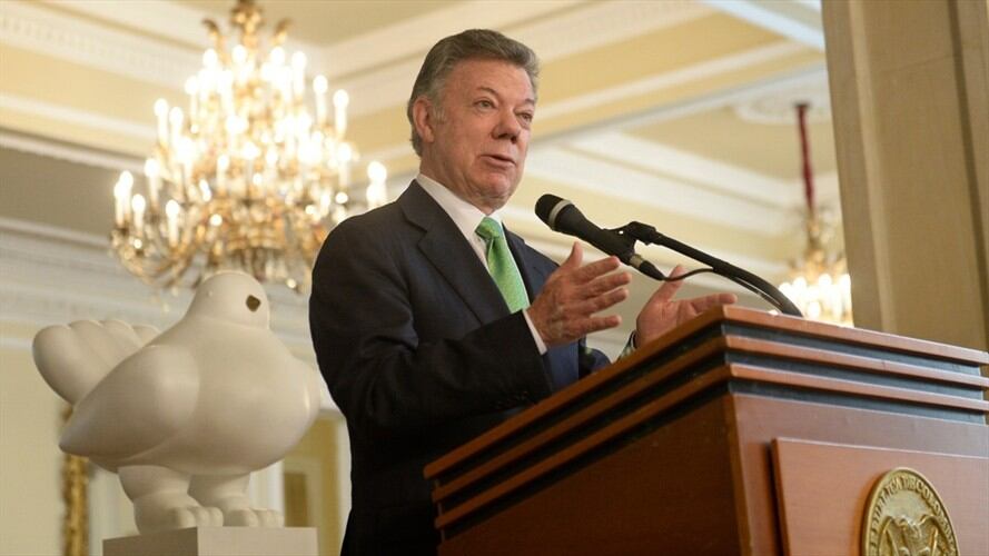 Santos pidió la repatriación de restos de colombianos caídos en la guerra de Corea. Foto: Colprensa