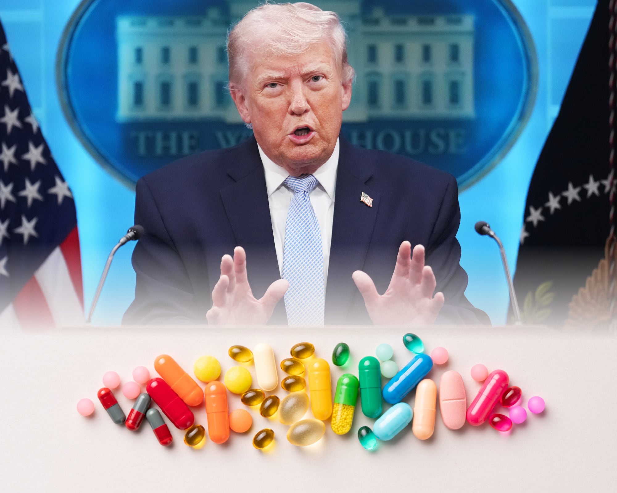 El mandatario estadounidense firmó una orden ejecutiva que impulsa la investigación de sustancias psicodélicas para tratar trastornos graves de salud mental.
(Foto:   Caracol Radio / Getty )