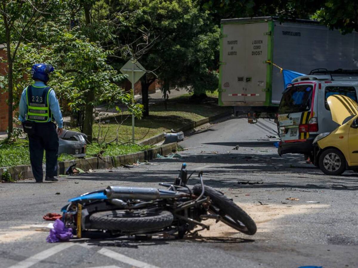 El 80 % de las víctimas fatales en vías de Risaralda son conductores y parrilleros de moto