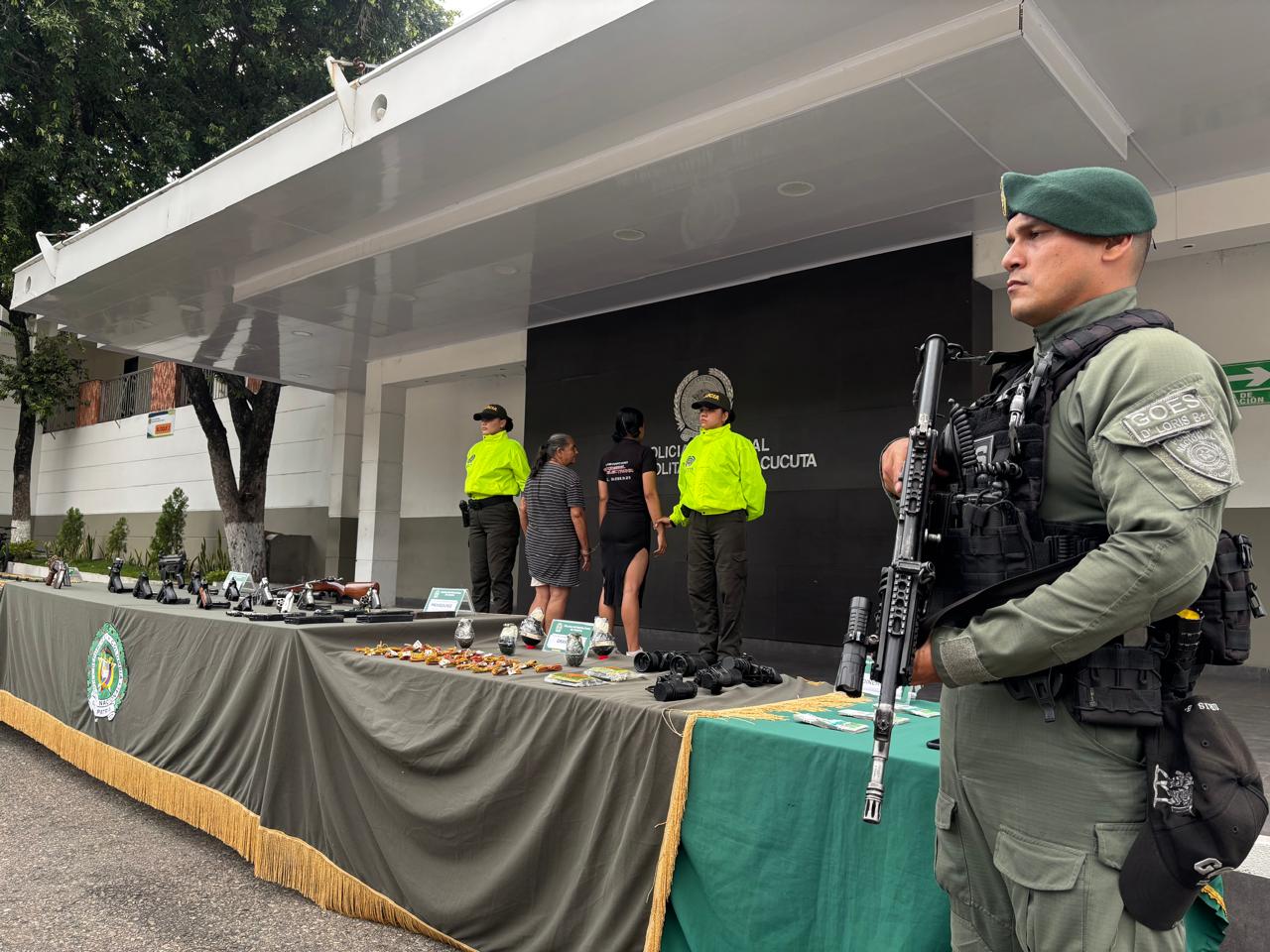 Incautan material de guerra del Eln en la frontera/ Foto Caracol Radio