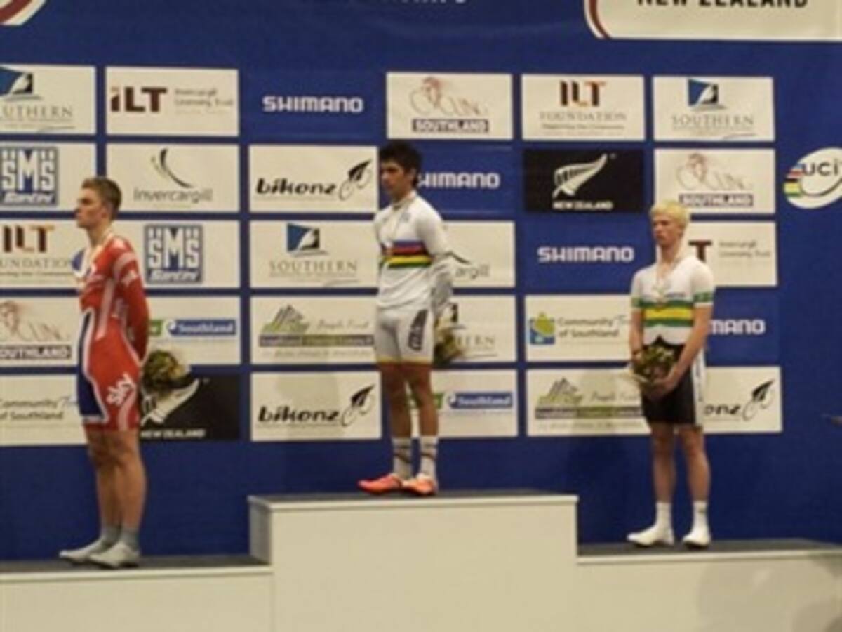 Fernando Gaviria es campeón mundial juvenil del Ómnium