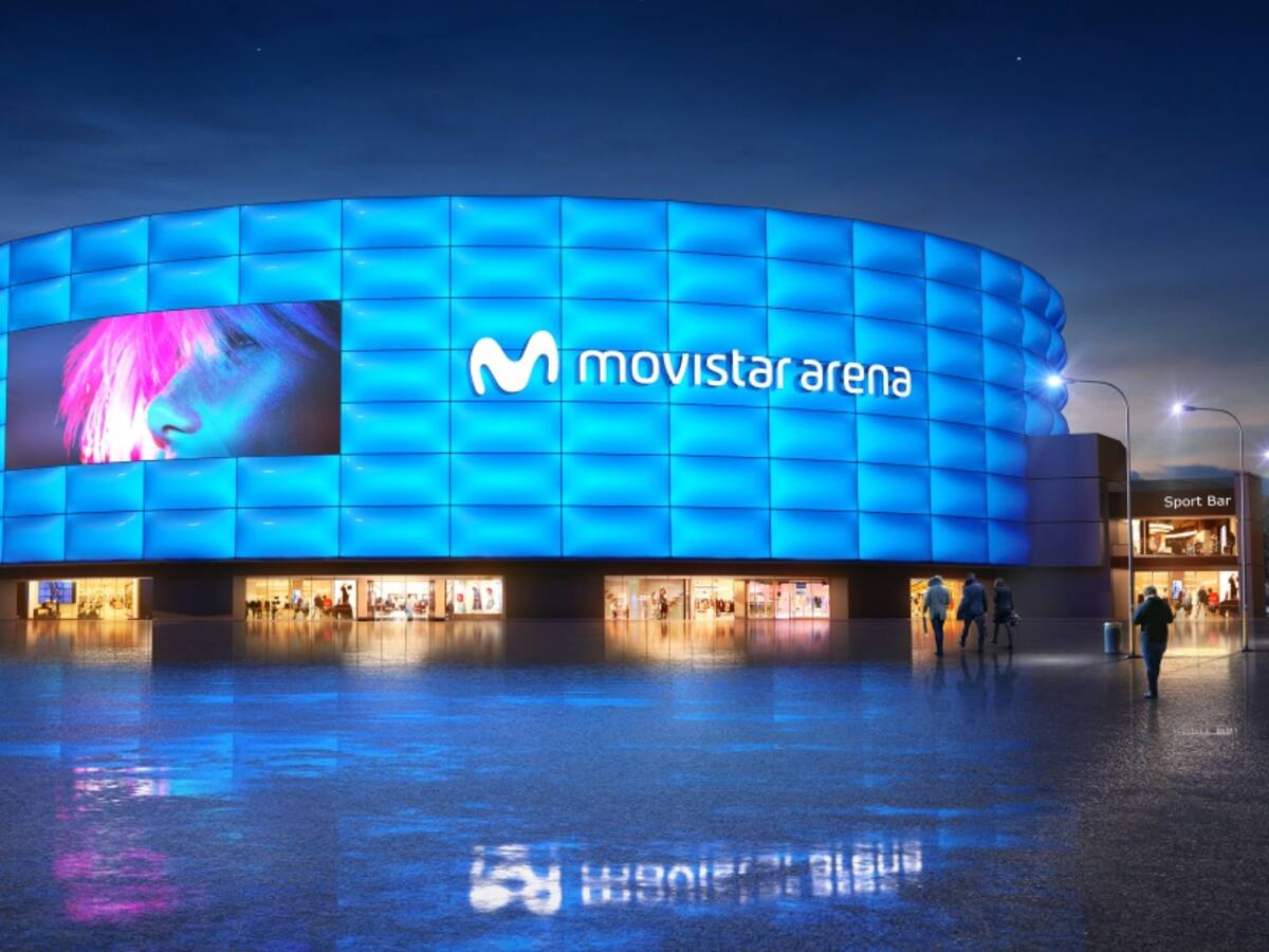 168 eventos y más de 900.000 asistentes reportó Movistar Arena en el 2025