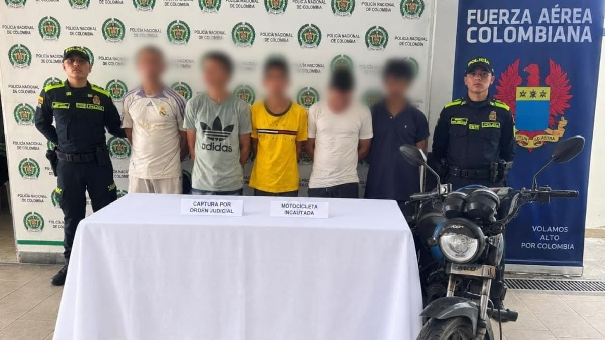Desarticulan a ‘Los Cocineros’, banda señalada de expender drogas en El Espinal, Tolima