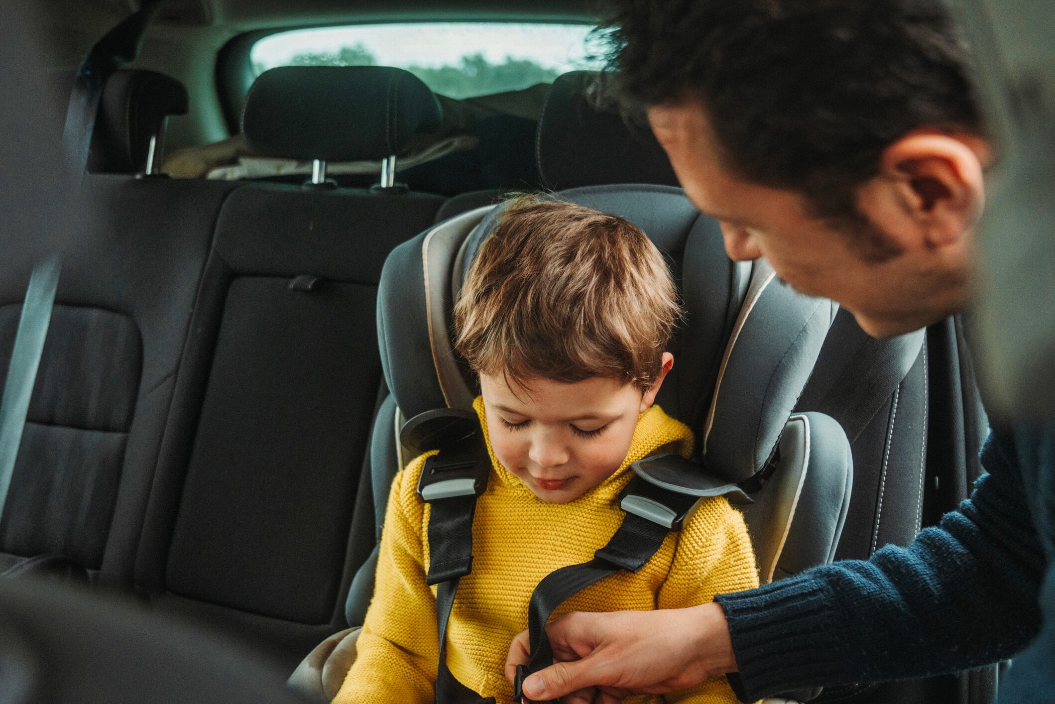 Protección de menores en las carreteras y vehículos - Getty Images