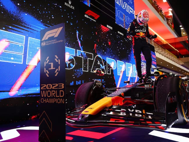 Max Verstappen tricampeón en Catar | Photo by Dan Istitene - Formula 1/Formula 1 via Getty Images