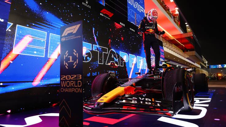 Max Verstappen tricampeón en Catar