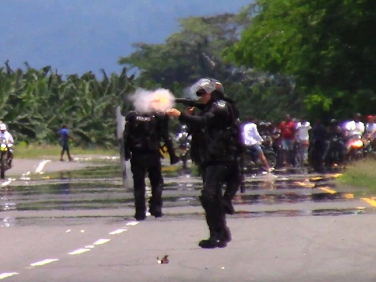 Con intermitencias, la Policía ha logrado mantener la movilidad en Urabá