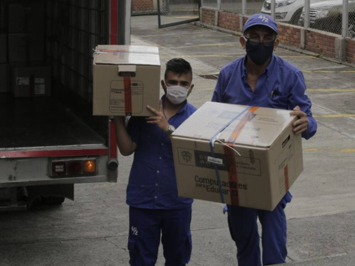 Mil computadores llegarán a Pereira para estudiantes de las zonas rurales