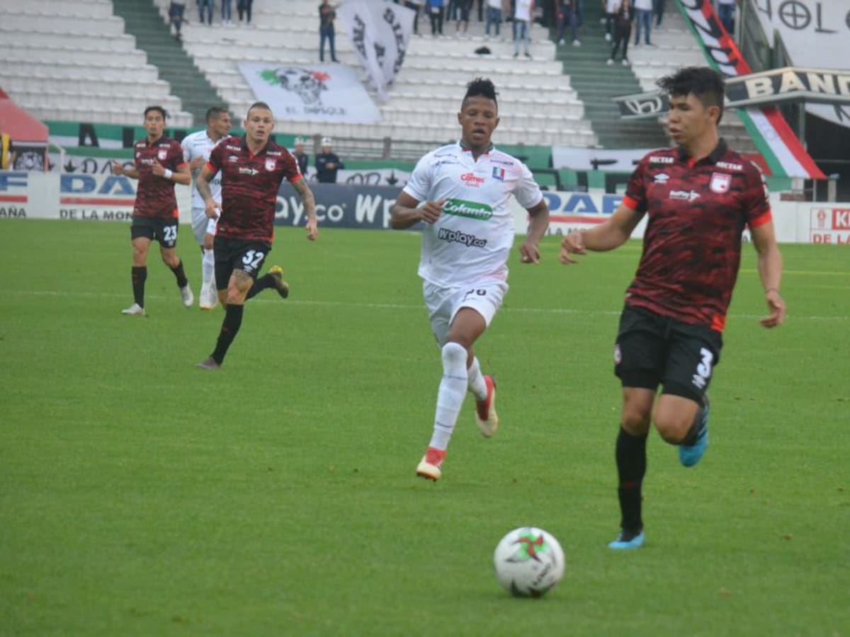 Once Caldas y Santa Fe no se hicieron daño en el arranque de Liga BetPlay