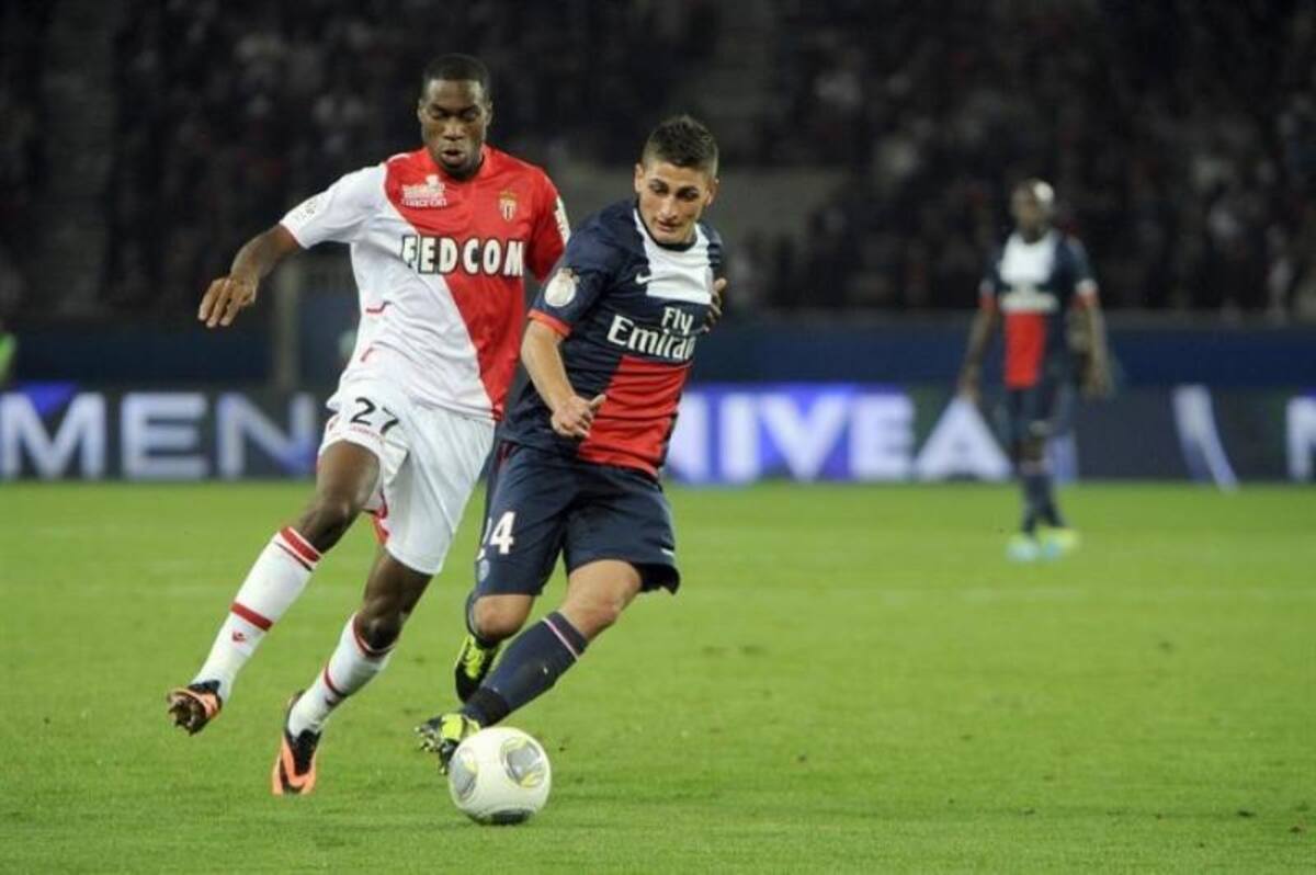 PSG y Mónaco empataron a un gol en el Prque de los Príncipes. Mónaco sostuvo el liderato gracias al empate conseguido por Falcao García.