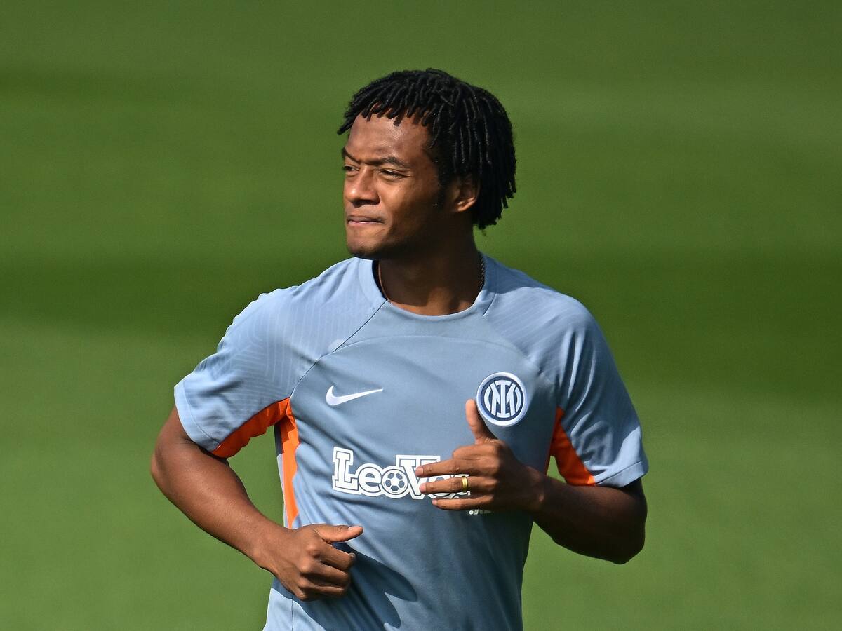 Cuadrado se reintegra a los entrenamientos del Inter y estaría disponible para Champions