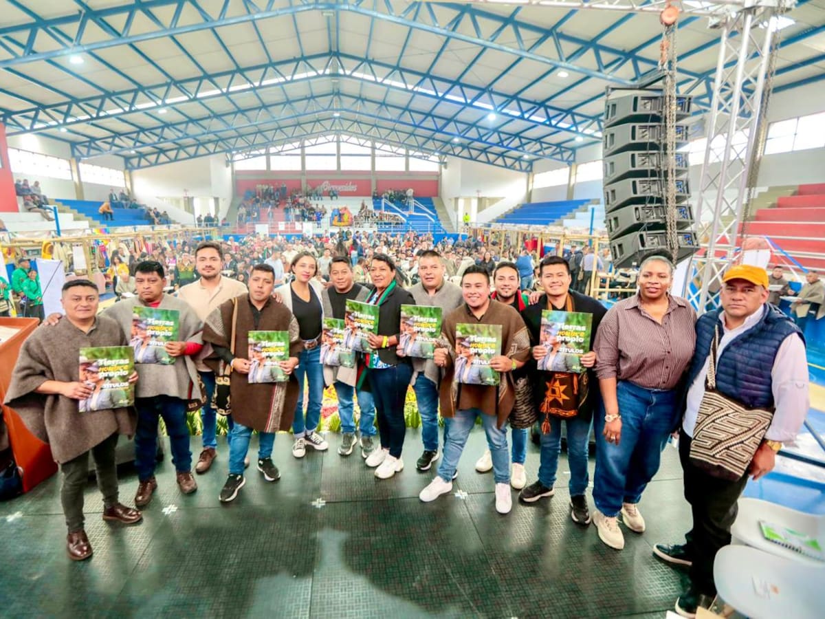 Gobierno formaliza cerca de 71.000 hectáreas para pueblos indígenas y comunidades negras en Nariño