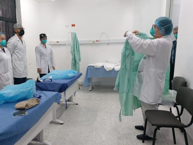 Santander, con más carencias para proteger a médicos