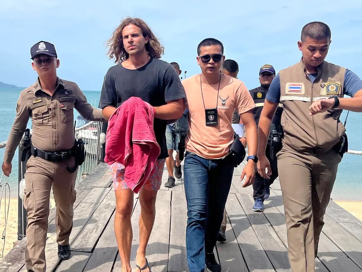Sentencia del caso Daniel Sancho quedó lista: Tribunal Superior de Tailandia la revisa