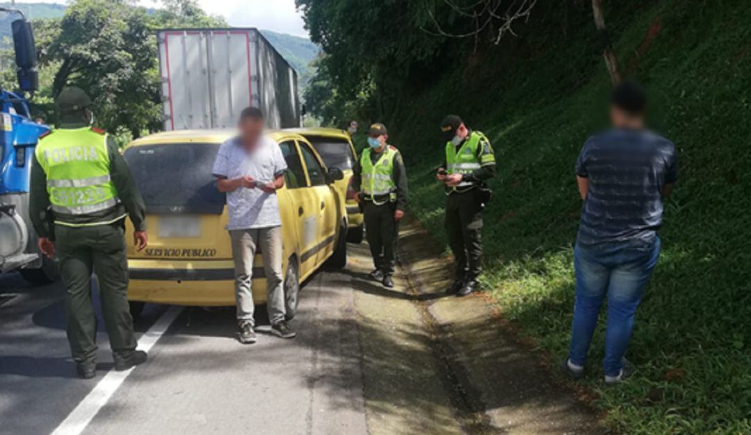 Foto: Enviada desde la Policía Metropolitana de Manizales