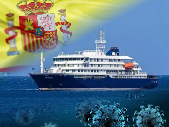 El gobierno español, que aceptó la petición de la Organización Mundial de la Salud, aún no ha establecido los protocolos para recibir el crucero.
(Foto: Caracol Radio / Getty )