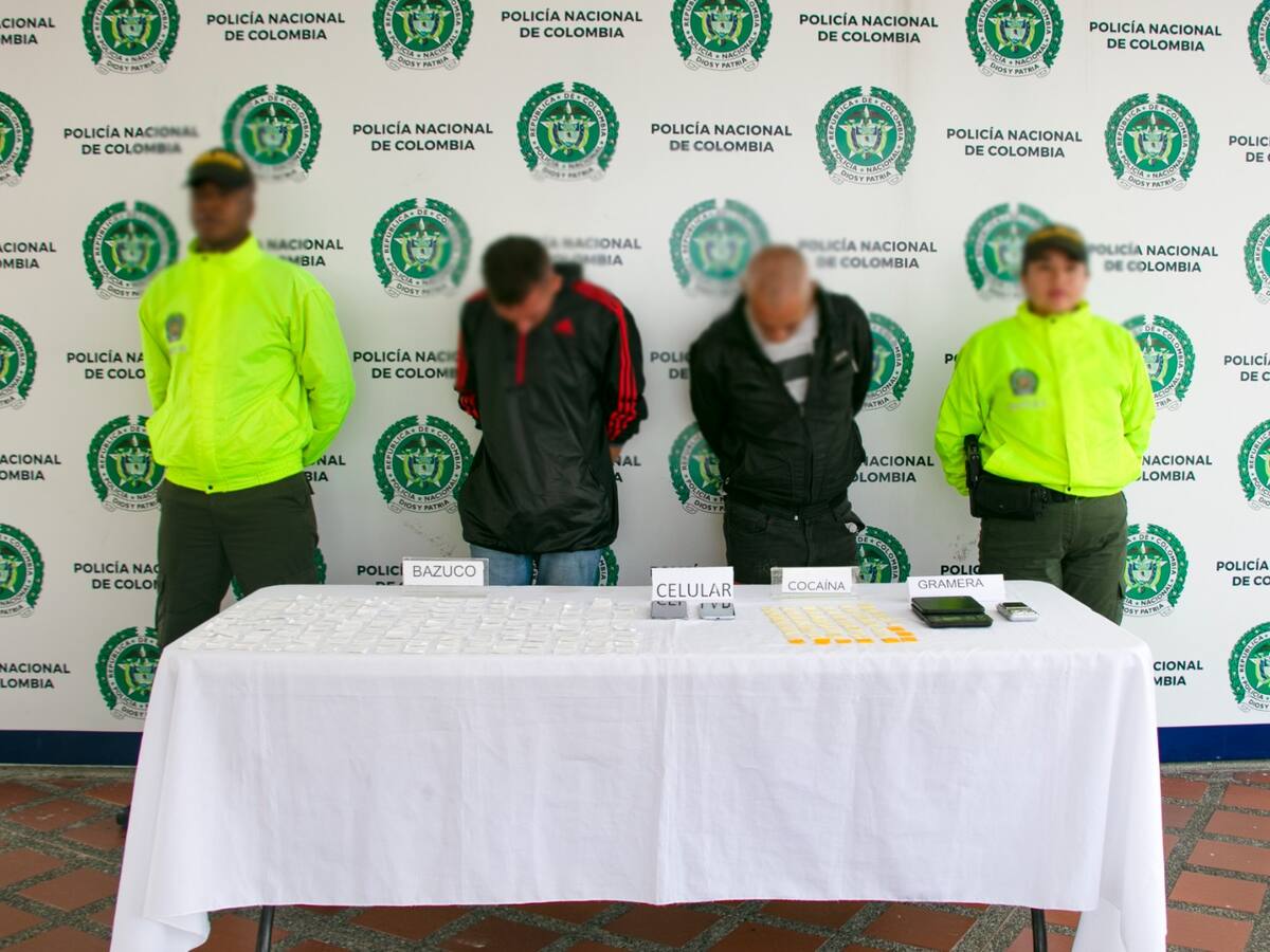 La Policía desmanteló expendio de droga en el barrio 20 de Julio de Pereira