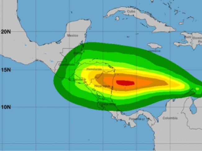 Nuevo ciclón tropical registrado por el Centro Nacional de Huracanes de EE.UU.