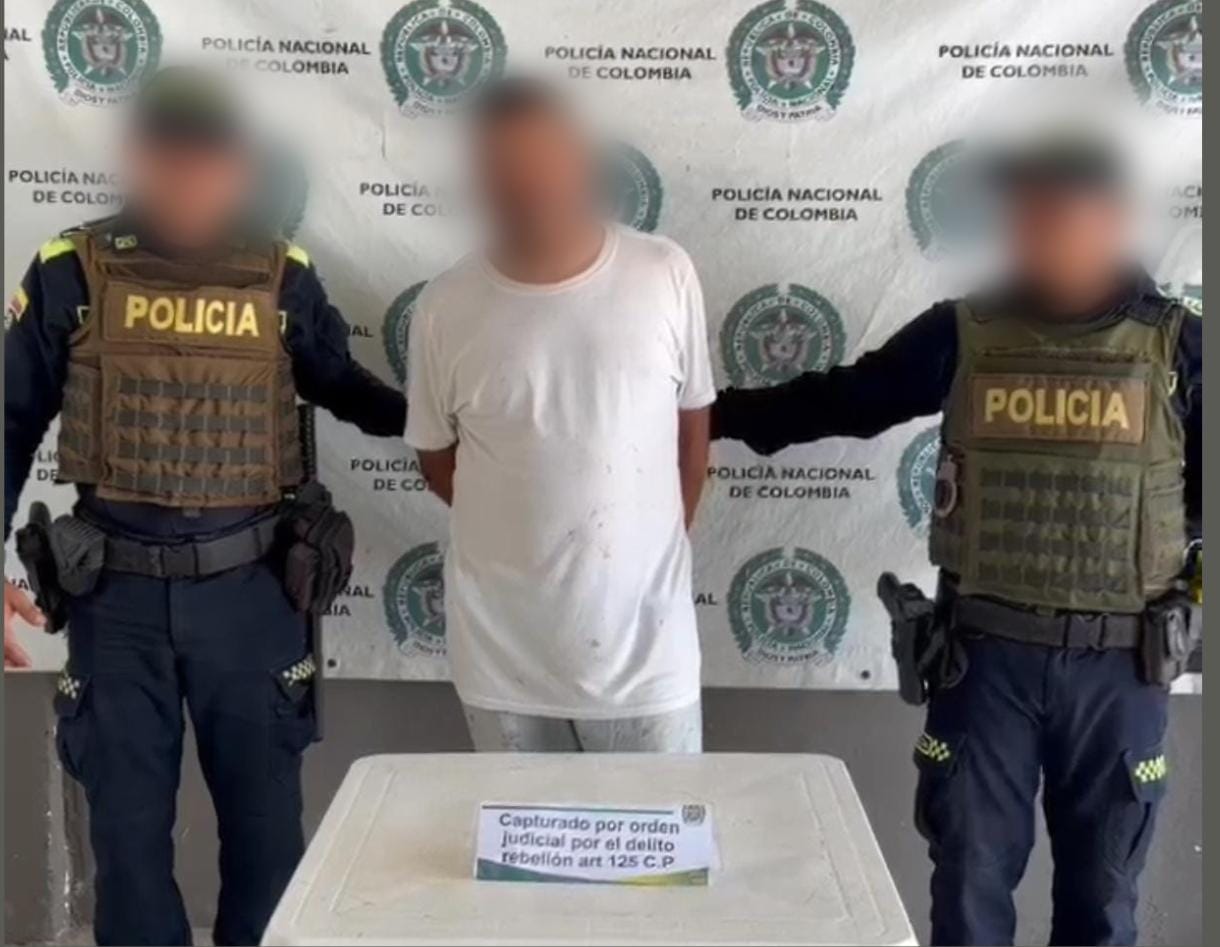 Capturado por Rebelión. // Policía de Bolívar