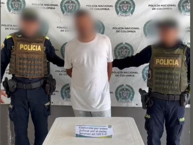 Capturado por Rebelión. // Policía de Bolívar