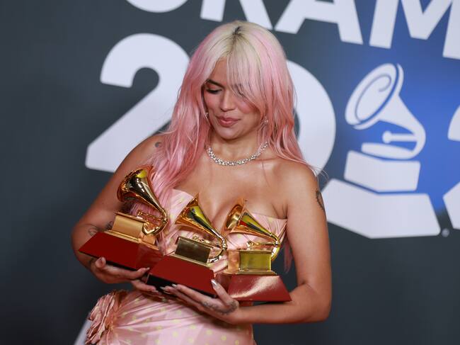 Karol G Latin Grammy Awards (Photo by Patricia J. Garcinuno/WireImage)
