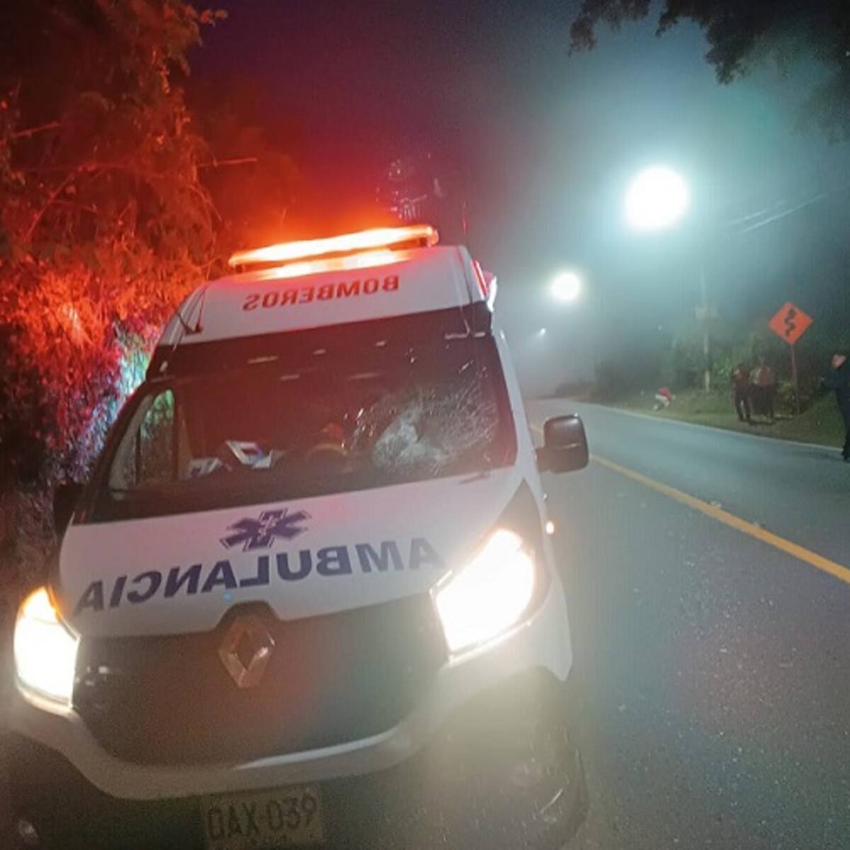 Joven hirió a una bombera porque no lo trasladaron a un centro médico en La Ceja