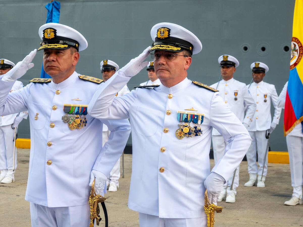 En Cartagena asumió el nuevo comandante de la Fuerza Naval del Caribe