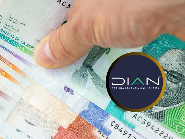 Declaración de Renta 2025. Imagen vía Getty Images / Logo DIAN