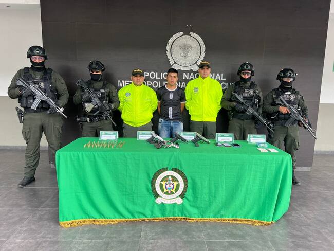 Michael Alexander González alias &#039;Papelito&#039; / Foto: Policía Metropolitana de Cúcuta