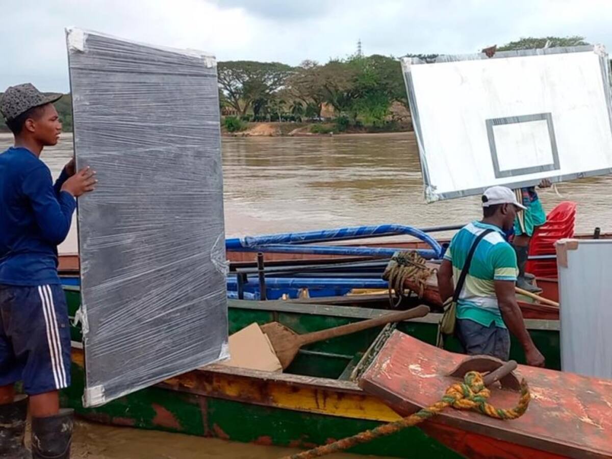 Comunidad Bocas de Caná se benefició con infraestructura por la Unidad para las Victimas