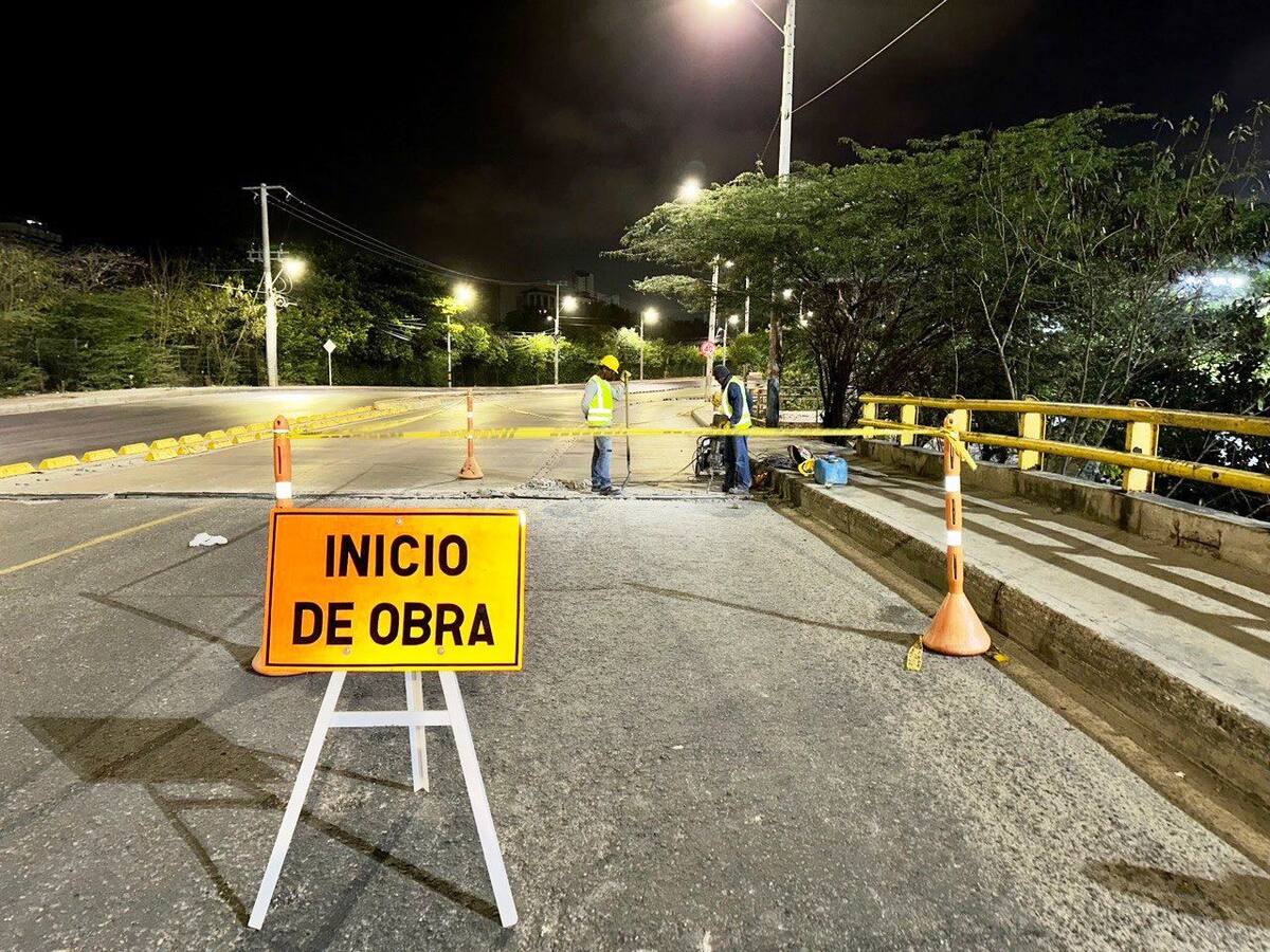 Alcaldía de Cartagena inició intervenciones en los puentes Chambacú y Heredia