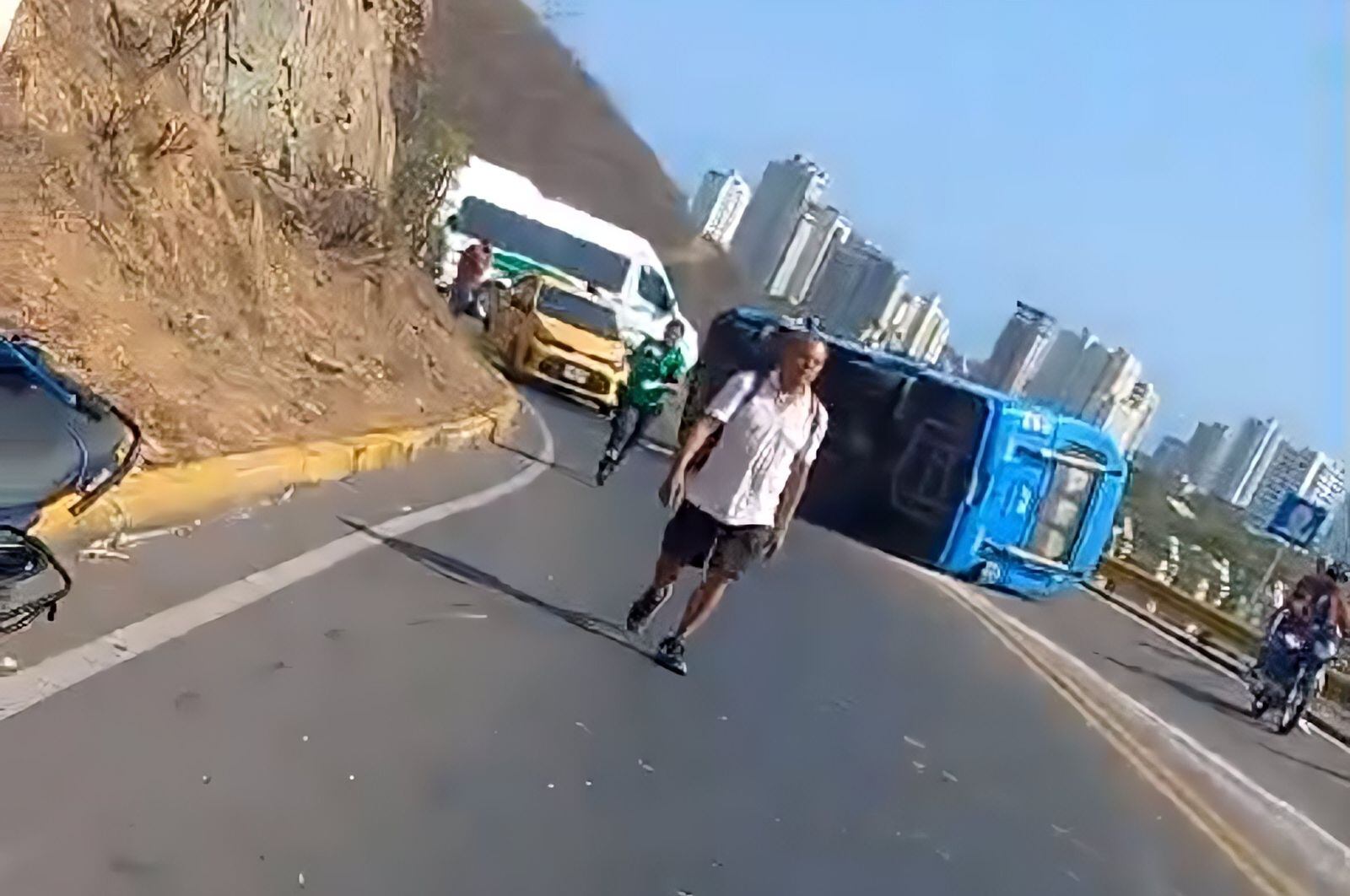 Accidente en el Ziruma, Santa Marta