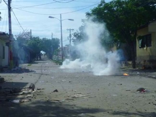 Graves destrozos por protestas en el municipio de Tierralta, Córdoba