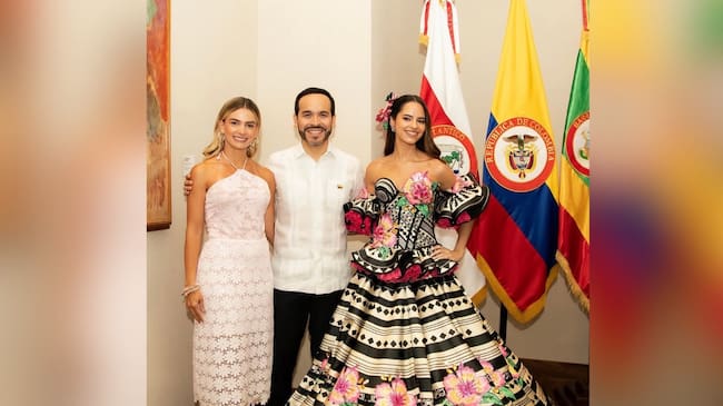 “Vamos a tener una política de Estado en defensa del Carnaval de Barranquilla”: De la Espriella. Foto: Instagram: @salwamaloof.