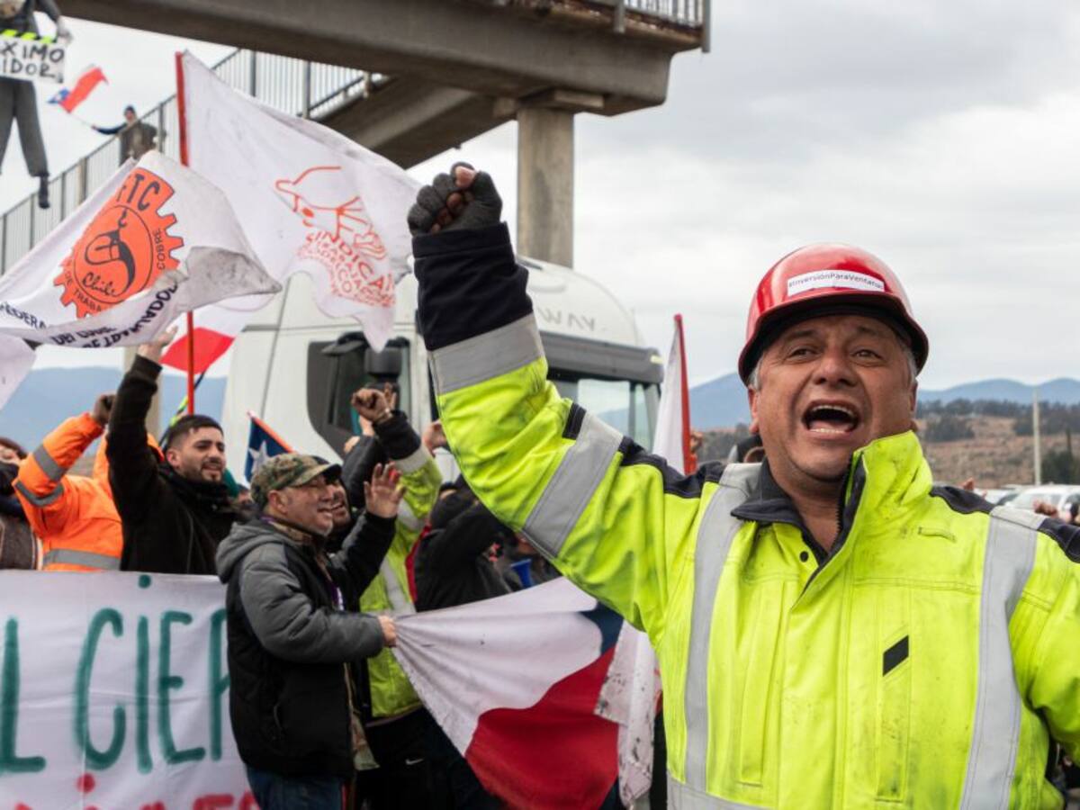 Chile sufre huelga en la mayor productora mundial de cobre