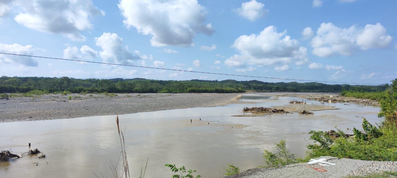 Río Cauca en Cáceres- foto Caracol Radio