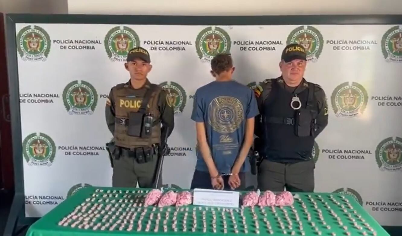 Capturan a temible delincuente en Girón, Santander.