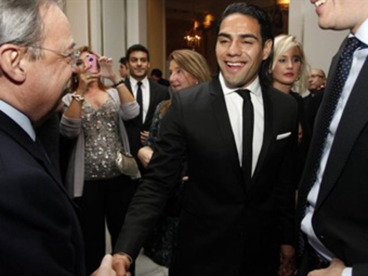 El presidente del Real Madrid invitó a comer a Falcao