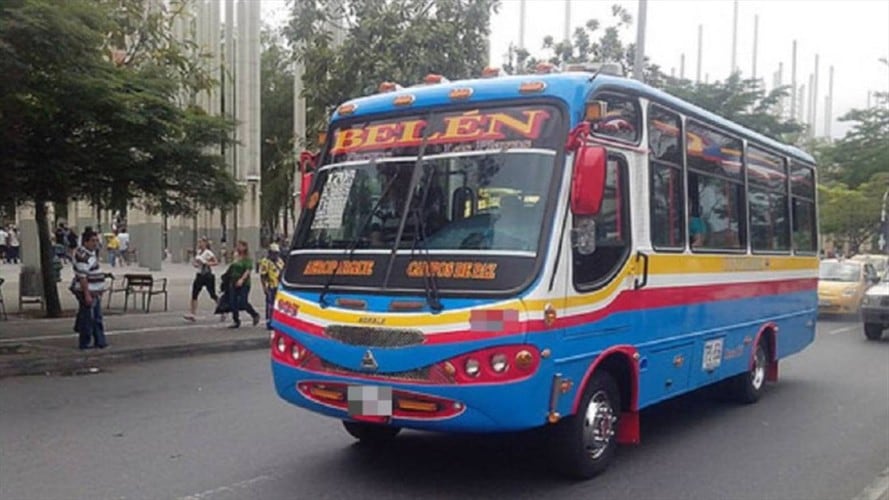 Empresa de buses de Medellín. Foto: Cortesía