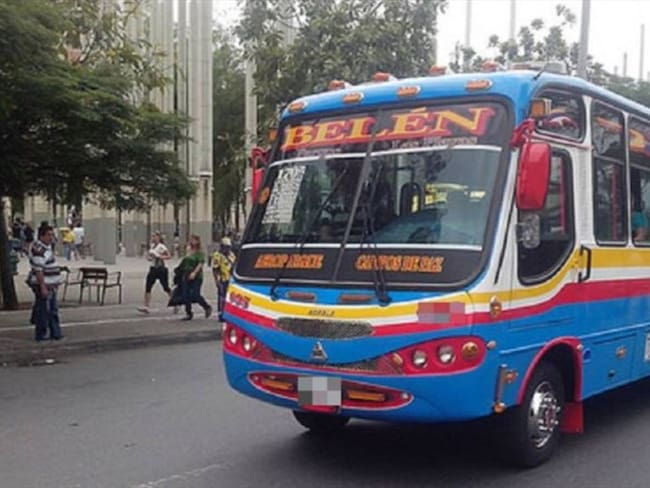 Empresa de buses de Medellín. Foto: Cortesía