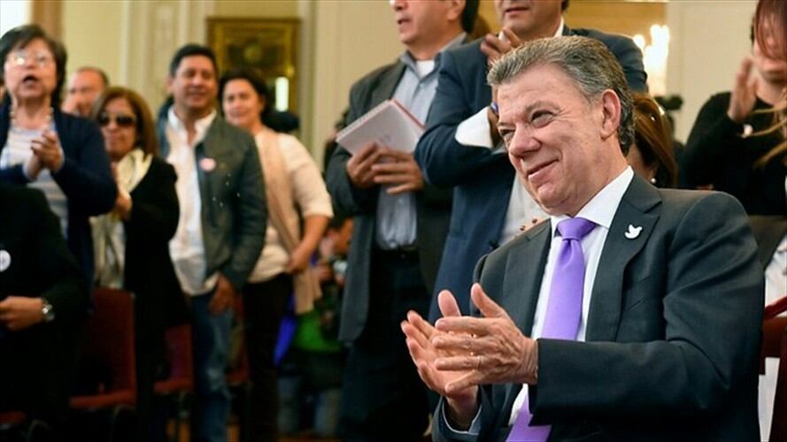 Juan Manuel Santos Presidente de Colombia . Foto: