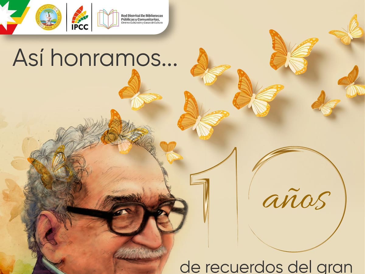 Instituto de Patrimonio y Cultura de Cartagena rindió homenaje a Gabo