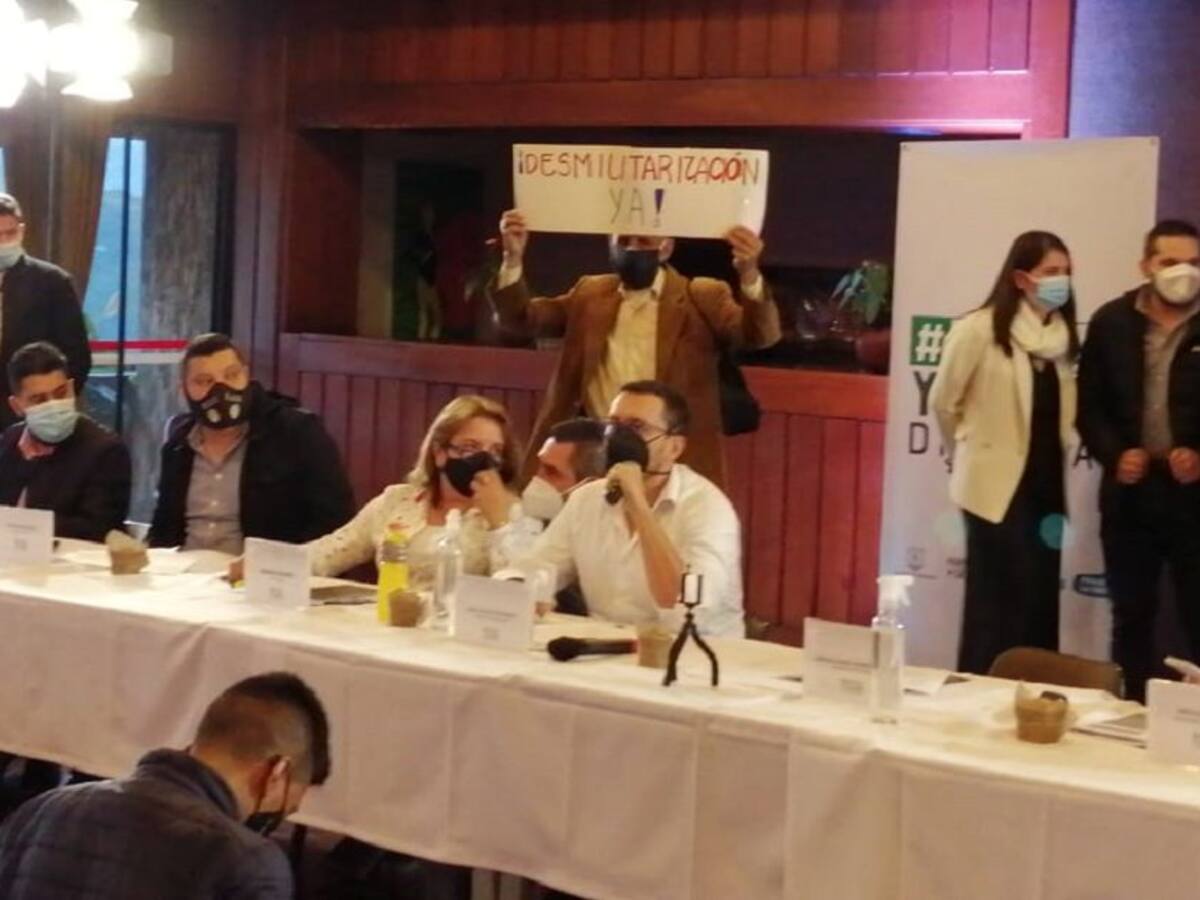 Integrantes del Comité de Paro en Caldas se retiraron de la mesa de diálogo