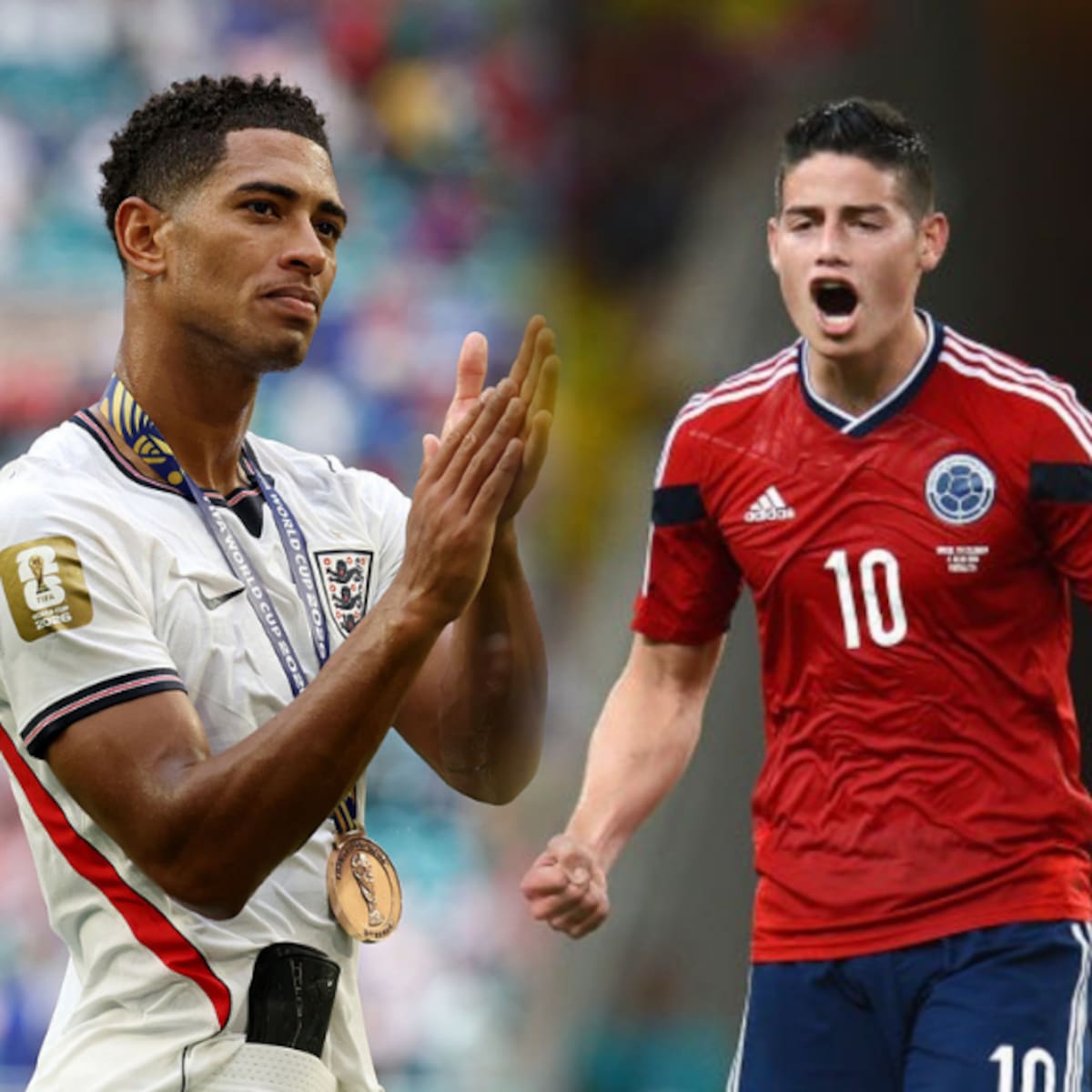 Jude Bellingham rompió el récord que ostentaba James Rodríguez en Mundiales de Fútbol