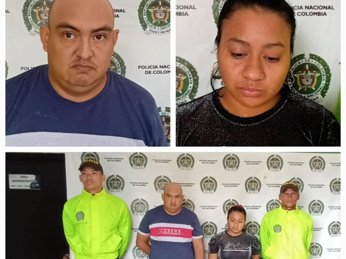 Cayó alias ‘Frank’ y su novia ‘Michel’, presuntos miembros del Clan del Golfo en Bolívar