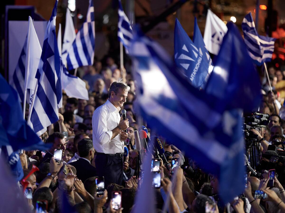 Ganó de nuevo la derecha en Grecia con mayoría absoluta en las elecciones parlamentarias
