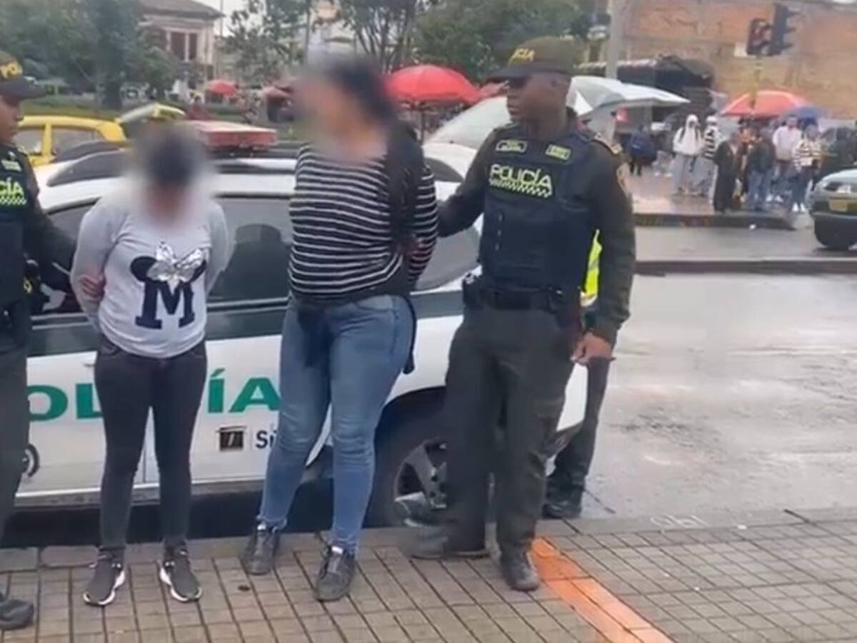 Siete ladrones fueron capturados en flagrancia por robar celulares en TransMilenio