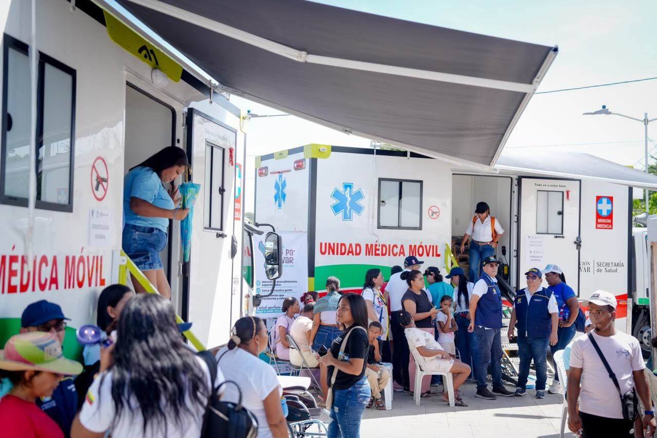 Jornada de salud en el departamento. // Gobernación de Bolívar